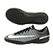 Nike Jr. MercurialX Vapor XI TF Turf Soccer Cleats (Black, Green, Blue)