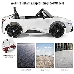 Costzon Ride on Car, Licensed BMW i8, 12V Battery