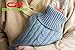 Hot Water Bottle with Cover - Knit Gray - Stays Warm All Night & Eases Back Pain -Thermoplastic 2L