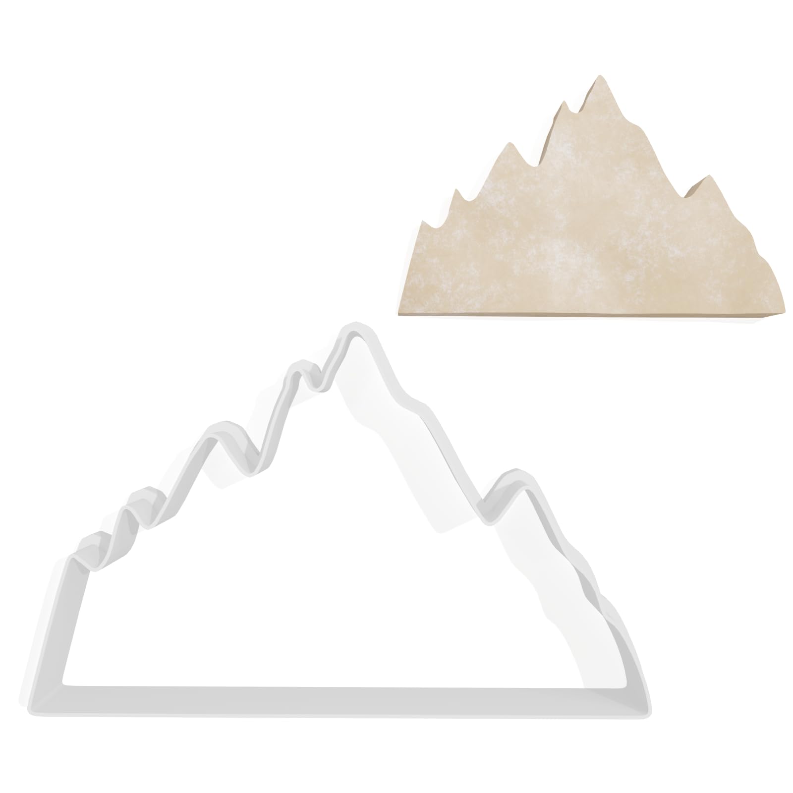 Mountain Range Cookie Cutter