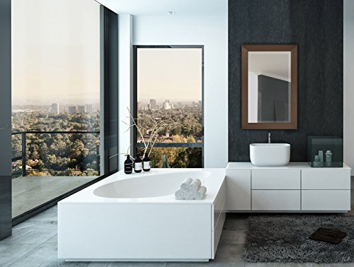 image for Hamilton Hills NEW Bronze Copper Modern Metallic Look Rectangle Wall M