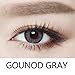 Dicesnow Cosplay Large Diameter 5 Colors Eyes Color Contacts Lens Eyes Makeup Cosmetic(One Piece Gray)