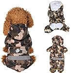 WFWUK Impermeabile Cane Giacca Impermeabile Cane Cappottini per Cani di Media Taglia Impermeabili Impermeabile per…