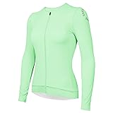 Wulibike Cycling Jersey Women Long Sleeve,Warm Bike