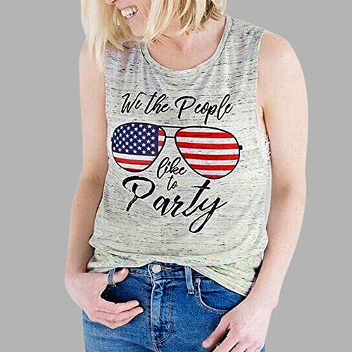 image for SMALLE_Clothing SMALLE◕‿◕ Womens Vest, USA American Flag Pilot G