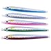Aorace 5pcs/lot Deep sea Fishing Lure Lead Fish jig 60g Metal jig Pesca Hard Bait Fishing Lure,Without Hooks