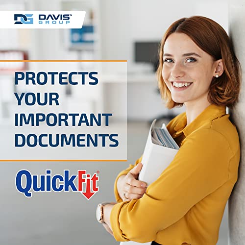 QuickFit View Binder, 3Ring Binder, Angle D Ring, 5 Inch, White, Pack