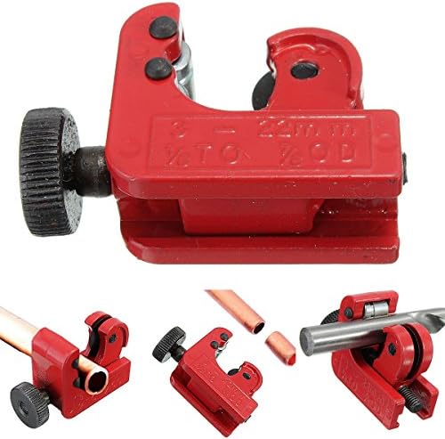 Mini Tube Cutter Slice Copper Aluminum Tubing Pipe Cutting Tool 3-22mm 1/8inch-7/8inch Hand Tool