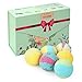 Liberex Bath Bombs Set - Gift Kit with 6 Scents for Women Kids, FDA Approved, 6 x 3.5 Oz