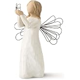 Willow Tree Angel of Freedom, Sculpted Hand-Painted Figure | Symbol of Protection, Guidance and Comfort, Cast from a Susan Lordi Original Carving, Keepsake with Enclosure Card