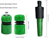 YAAVAAW 14Pack Hose Tap Connector Kit for Garden Hose 1/2" Quick Connect view 2