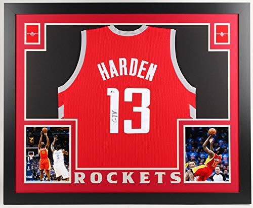 james harden signed jersey