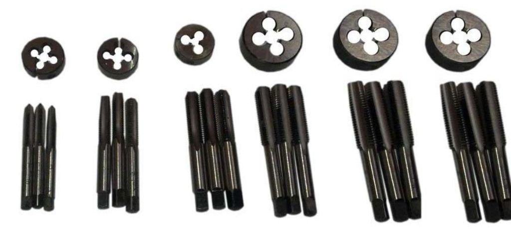 OMEX NEW BSW TAP DIE SET 3/16" - 1/2" - 24 PCS SET - BRITISH STANDARD WHITWORTH