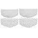 ITidyHome 4 Pack Replacement Pads for Bissell Powerfresh Hard Floor Steam Cleaner 1940 1440 1806 Series Steam Mop Compare to Part # 5938 & 203-2633 (4 Pack) primary