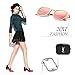 Menton Ezil Vintage Fashion Style Polarized Sunglasses Retro Black Eyewear for Womens Girl Driving Gifts