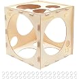 1pc, 11.81inch Wooden Balloon Sizer Cube Box, Balloons Measuring Box For Birthday Party Balloon Arch Garland Wedding Decoration Ballon Tool Wedding Balloon Supplies Birthday Balloon Supplies P 24484484 Cat 4075