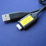 Samsung TL205 Digital Camera Compatible USB 2.0 Data Transfer Power Charger Cable Cord - SUC-C3/C5/C7 Model Compatible - 5 feet Black - Bargains Depot®