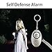 2 Pack Emergency Personal Security Safety Alarms Self-Defense Electronic Device 130DB Decibels with Pripaso LED Flashlight for Women, Elderly, Rape, Jogger, Student, as a Bag Decoration