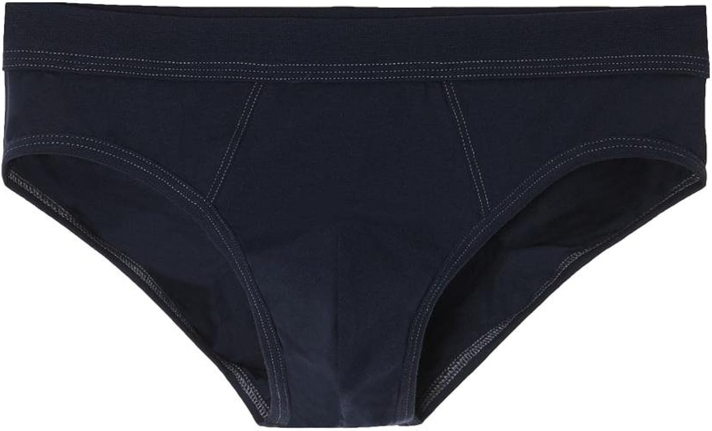 Intimissimi Mens Stretch Cotton Briefs with No Elastic Waistband