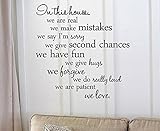 Blinggo in This House Wall Art Vinyl Decal Size 22-inch x 22-inch