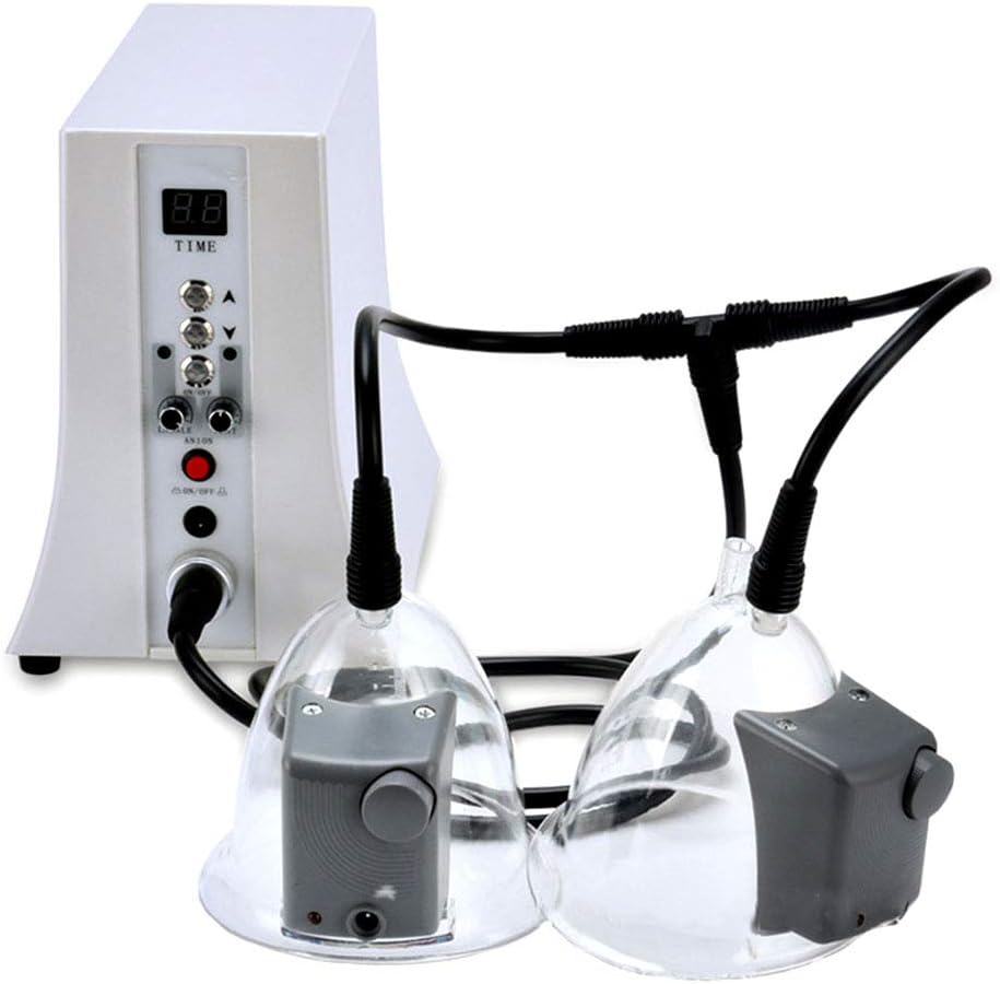 LLMLCF Health and beauty equipment, negative pressure health instrument physiotherapy instrument, negative ion breast enhancement instrument cupping scrap health equipment