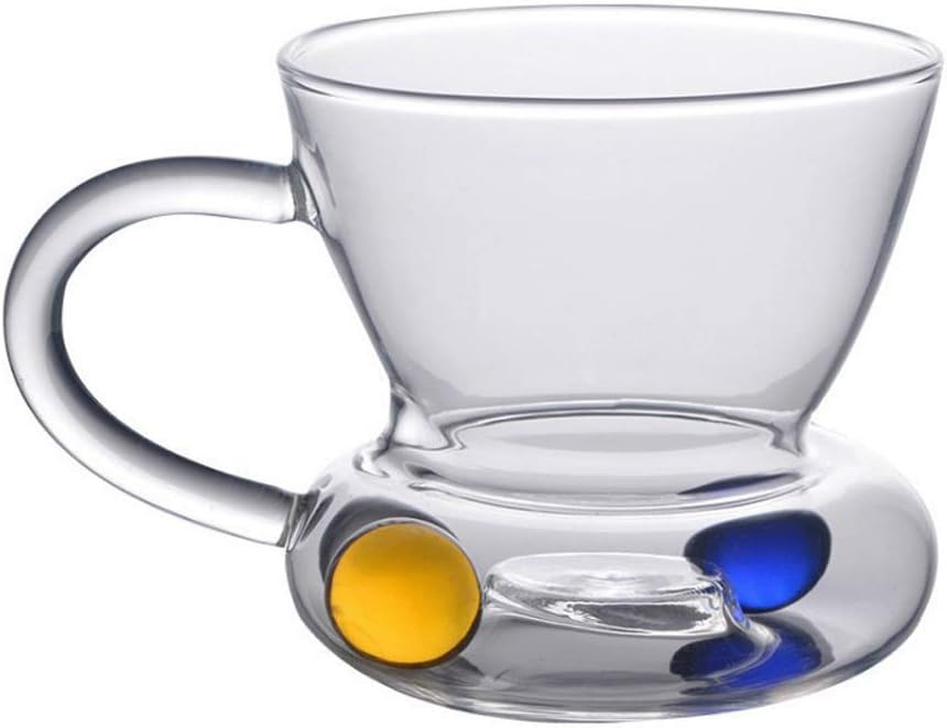 Self Stirring Glass Coffee Cups Creative Glasses Shake Cup,Novelty