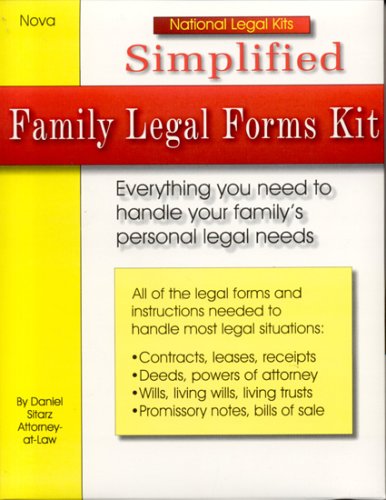 Simplified Family Legal Forms Kit