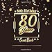 80th Birthday Guest Book: Happy Birthday Celebrating 80 Years. Message Log Keepsake Notebook Diary For Family and Friend To Write In and Sign In. ... Celebration Parties Party) (Volume 7)
