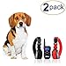 eXuby 2X Shock Collar for Small Dogs w/ 1 Remote & Training Dog Clicker - 3 Modes (Sound, Vibration & Shock) - Rechargeable Batteries - Very Fast Results