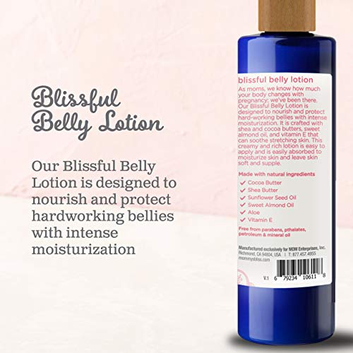 Mommy's Bliss Belly Lotion For Hydrated, Resilient, & Elastic Skin