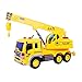 Inertia Crane Truck Toys,Fun Construction Vehicles with Light And Music for Kids