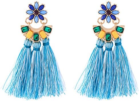 Tassel Chandelier Drop Earrings