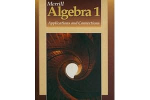 Merrill Algebra 1: Applications and Connections