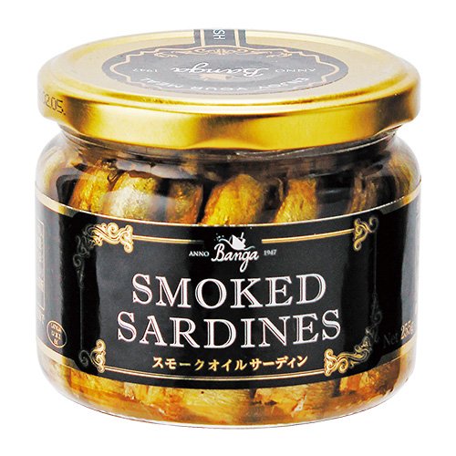 スモークサーディン瓶　バンガ