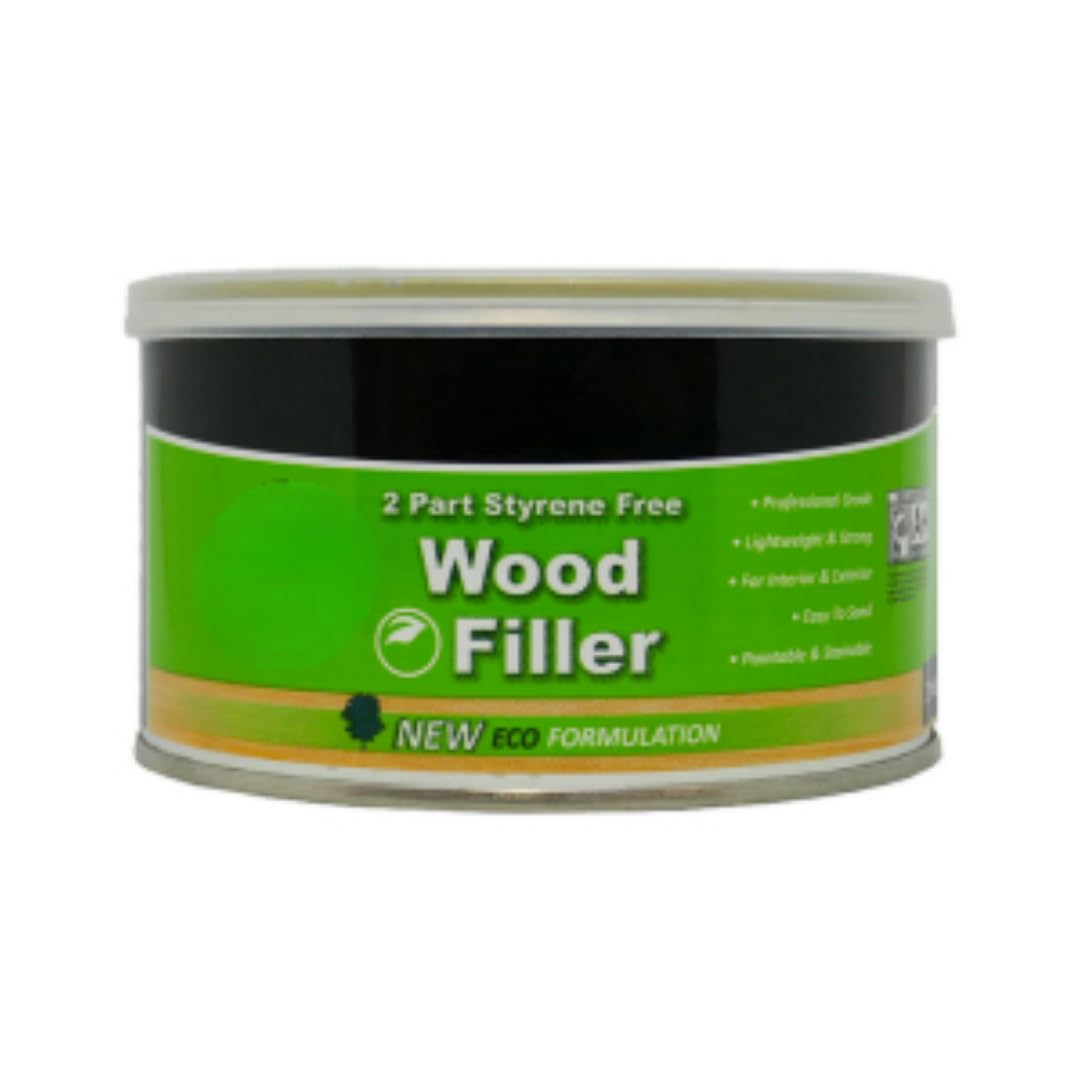 Citystores® MX Dark Oak Teak Styrene Free Wood Filler High-Strength Professional Wood Repair Solution for Interior & Exterior Use 275ml