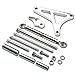 Compatible with Ford Windsor 302 5.0L Alternator Bracket+Adjuster Tensioner Rod