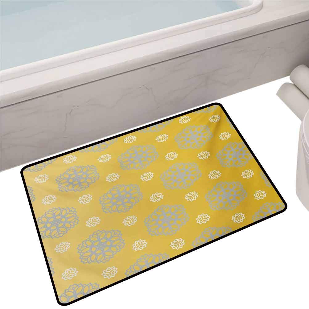 Large Floor Mats for Living Room Colorful Retro Vintage