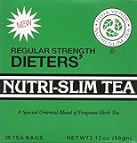 EIGHT BOXES of 30 Tea Bags Regular Strength Dieters' Nutra-Slim Tea Triple Leaves Brand