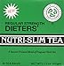 EIGHT BOXES of 30 Tea Bags Regular Strength Dieters' Nutra-Slim Tea Triple Leaves Brand