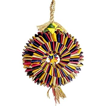 Planet Pleasures Bird Tire Toy, Medium