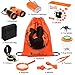 EocuSun Adventure Kids - Outdoor Exploration Kit, Educational Outdoor Explorer Toys for Children, Binoculars, Flashlight, Compass, Magnifying Glass, Great Gift Set for Camping, Hiking (Boys & Girls)