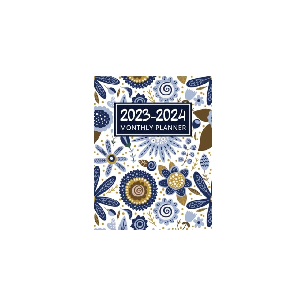 Buy 2023-2024 Monthly Planner: 24 Months Calendar with Holidays and