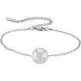 TEAMER Adjustable Saint Michael Bracelet Stainless Steel St. Michael Bracelet The Great Protector Archangel Amulet Religious Jewelry For Women