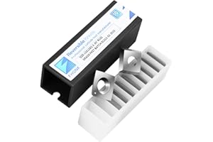 FHONK 15mm Arc-edge Square Carbide Inserts Cutters, for Woodturning Replacement Cutter Knives, Fits Spiral, Helical Planer Cutter, Wood Lathe Turning Tool, 10-Pack (15x15x2.5-30° R100)