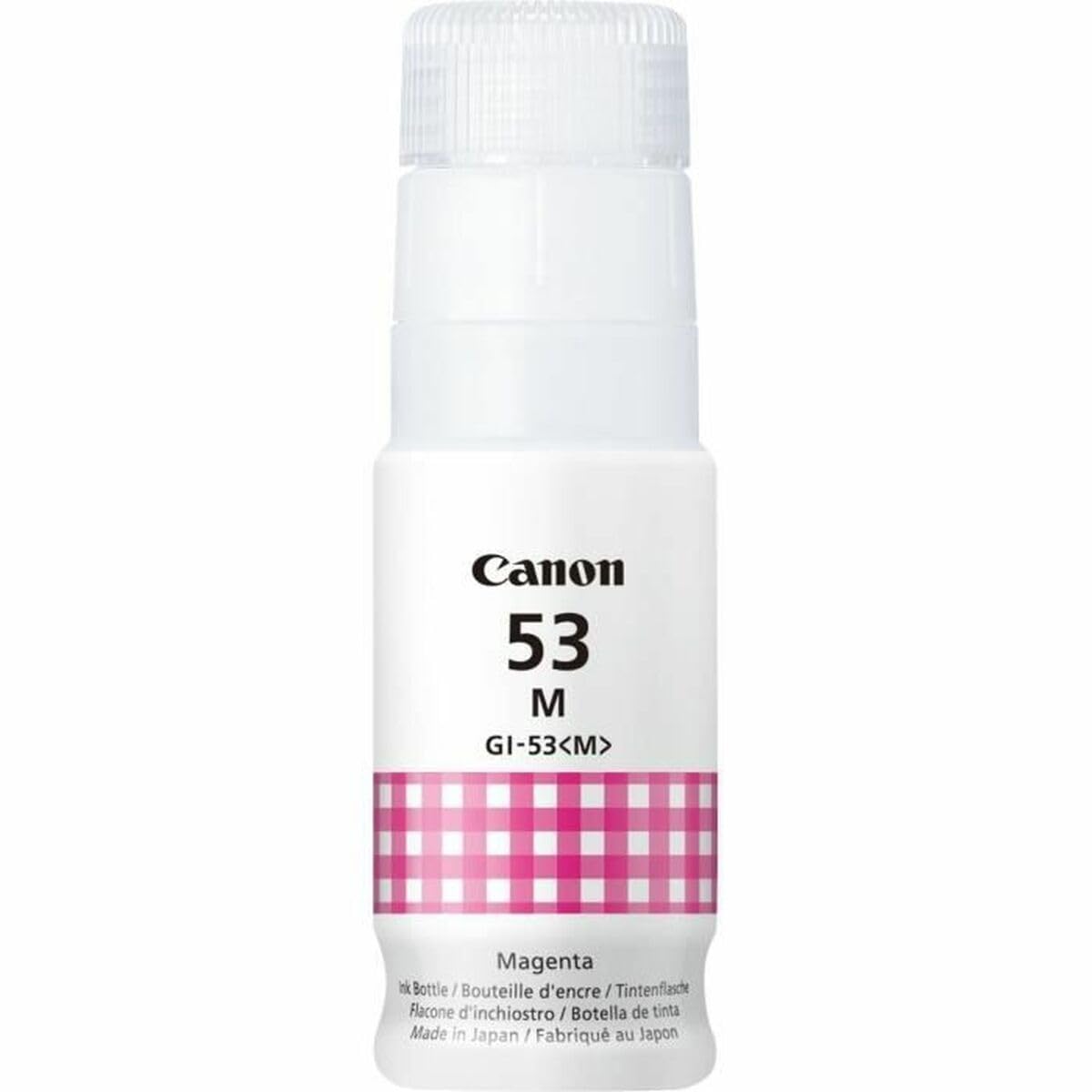 Canon GI-53 M Ink Magenta Printer Ink 60 ml High Range for PIXMA Inkjet Printers Original