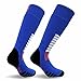Eurosock Zone Ski Socks, Blue, Small