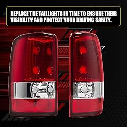 RANSOTO Tail Light Rear Brake Lamps Compatible With