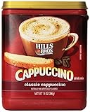 Hills Bros., Classic Cappuccino, 14oz Canister (Pack of 3)