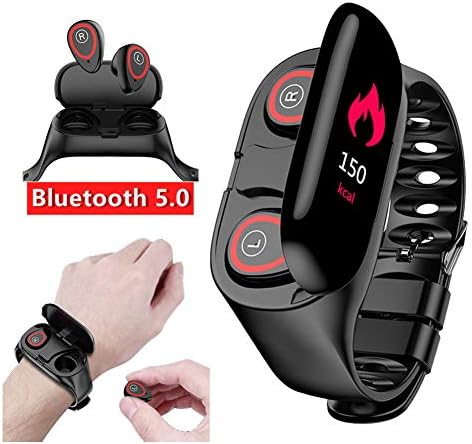 上質 スマートウォッチブルートゥースイヤホンフィットネストラッカー血圧 リモートカメラ 睡眠品質検出 Iosアンドロイド携帯電話用