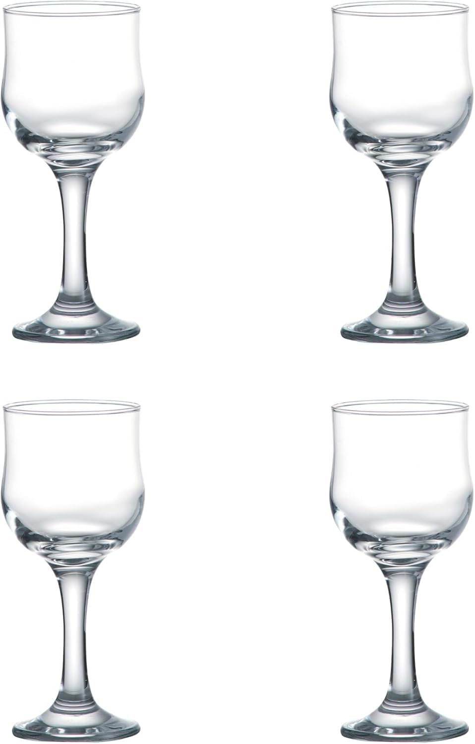 Ravenhead Tulip Set Of 4 Red Wine Glasses 24cl